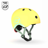 SCOOTANDRIDE XXS-S - дитячий шолом для велосипеда, самоката (1-5років / 45-51см окружність голови) • Lemon