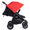 Valco Baby Snap4 Sport 60- wózek spacerowy / spacerówka na każdy teren • Black Red
