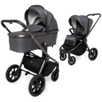 Muuvo Quick SE 2 дитяча коляска 2в1 Diamond Graphite