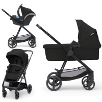 Kinderkraft Newly дитяча коляска 3в1 Classic Black