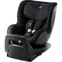 Britax Romer Dualfix PRO M - obrotowy fotelik samochodowy (3m - 4lat / 61 - 105cm), montaż tyłem lub przodem do kierunku jazdy, ISOFIX z podpórką, ochrona boczna • Style Carbon Black