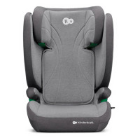 Kinderkraft Junior Fix 2 i-Size - fotelik samochodowy przodem do kierunku jazdy (3,5 - 12lat / 100 - 150cm) • Rocket Grey