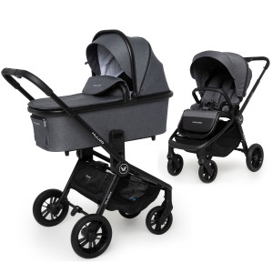 Muuvo Quick Carbon Graphite дитяча коляска 2в1 колекція 2023