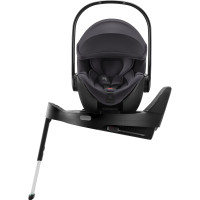 Britax Romer Baby-Safe 5Z2 - rozkładany, obrotowy fotelik samochodowy, nosidełko (0 - 15m / 40 - 85cm) z bazą Vario Base 5Z • Midnight Grey