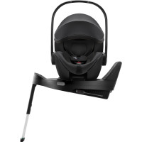 Britax Romer Baby-Safe 5Z2 - rozkładany, obrotowy fotelik samochodowy, nosidełko (0 - 15m / 40 - 85cm) z bazą Vario Base 5Z • Fossil Grey