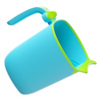 Babyhood Mysz - ковшик для купання дитини (BH-760B) • Niebieski