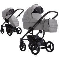 Bebetto Luca Pro 34 чорна рама дитяча коляска