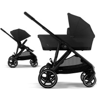 Cybex Gazelle S - дитяча коляска 2в1 для однієї дитини • Moon Black