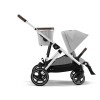 Cybex Gazelle S - дитяча коляска 2в1 для однієї дитини • Lava Grey