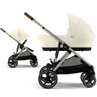 Cybex Gazelle S - wózek wielofunkcyjny 2w1 dla jednego dziecka • Seashell Beige