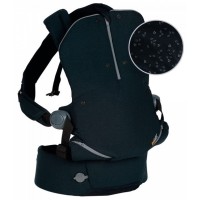 BeSafe Haven - nosidełko (1mc - 3lat) • Czarne Premium