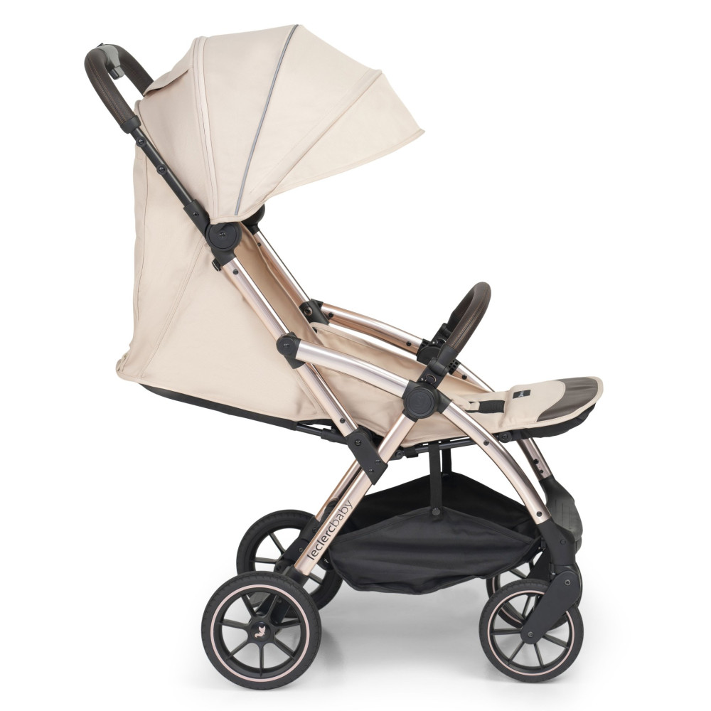 Leclerc Baby Influencer XL - wózek spacerowy / spacerówka do samolotu • Sand Chocolate Leclerc Baby Influencer XL - wózek spacerowy / spacerówka do samolotu • Sand Chocolate