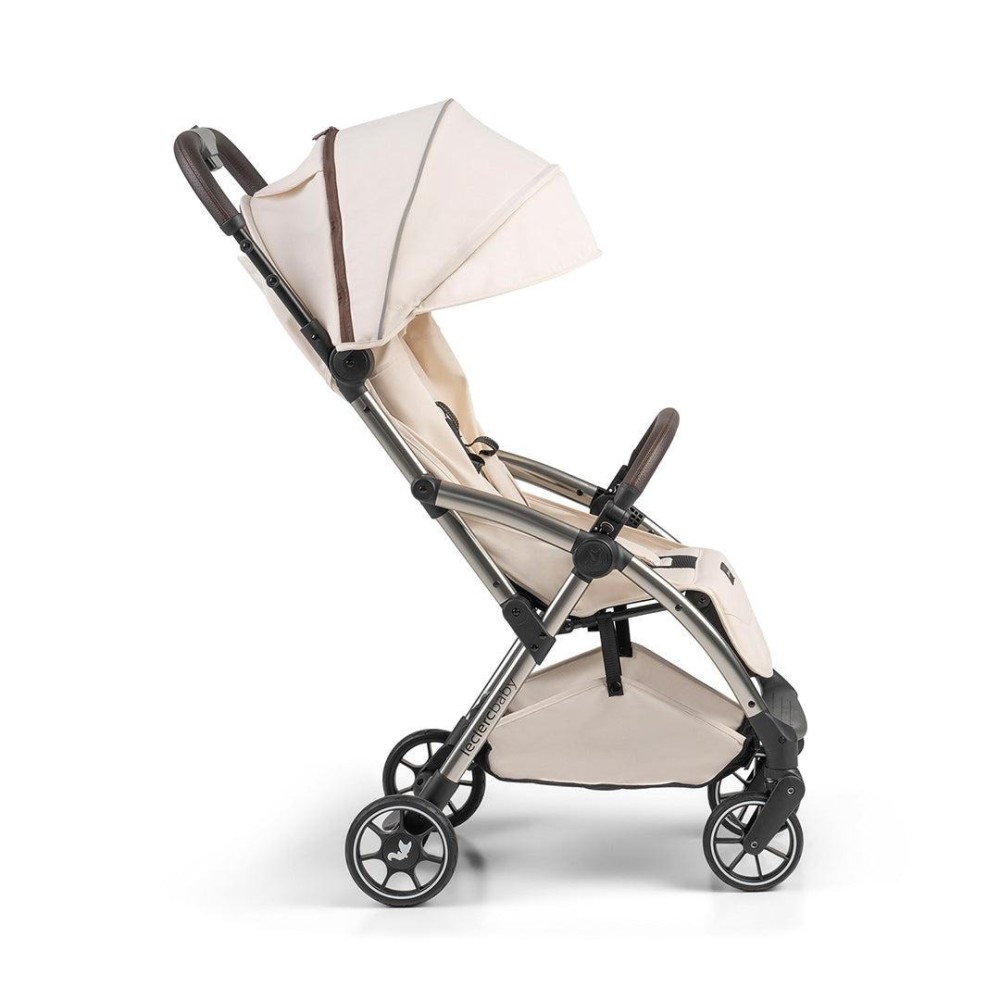 Leclerc Baby Influencer Air - wózek spacerowy / spacerówka do samolotu • Cloudy Cream