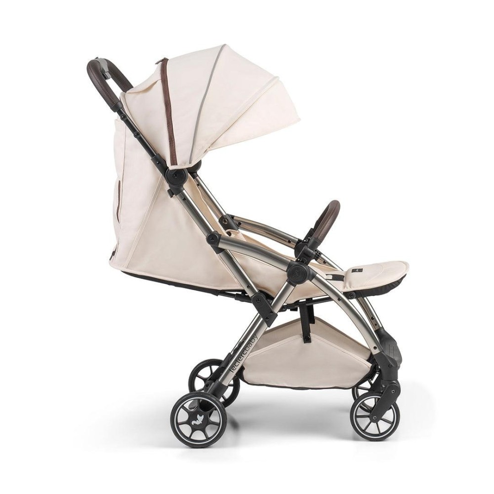 Leclerc Baby Influencer Air - wózek spacerowy / spacerówka do samolotu • Cloudy Cream
