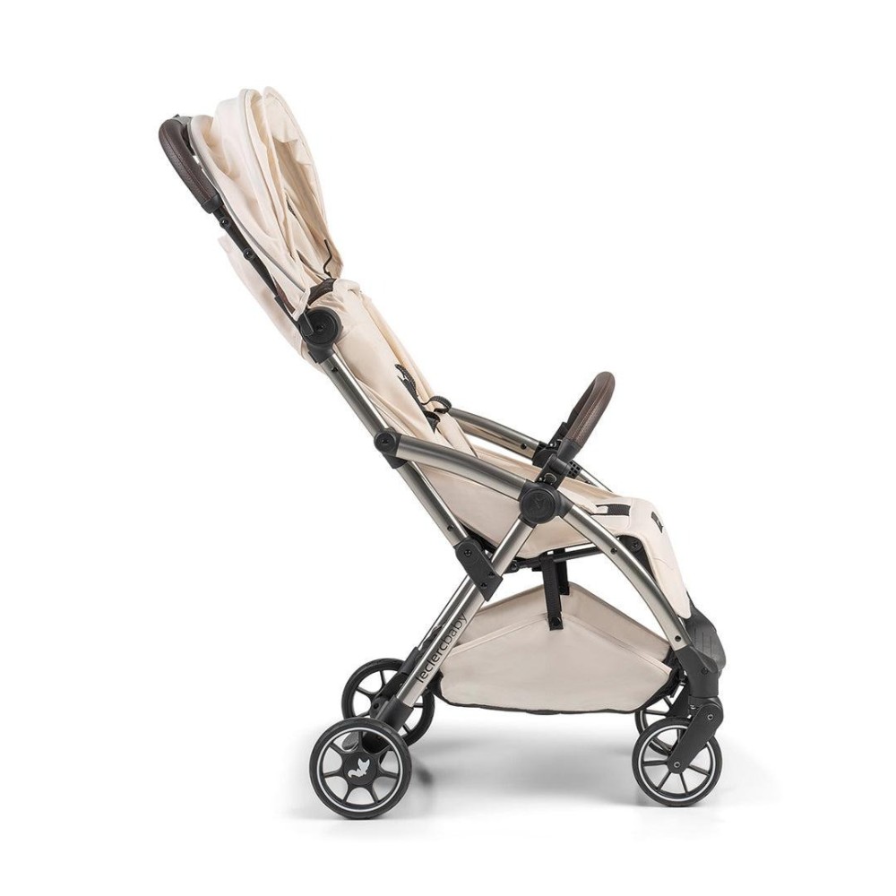 Leclerc Baby Influencer Air - wózek spacerowy / spacerówka do samolotu • Cloudy Cream