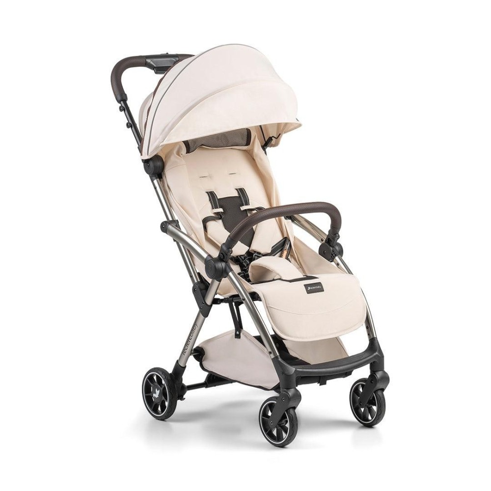 Leclerc Baby Influencer Air - wózek spacerowy / spacerówka do samolotu • Cloudy Cream