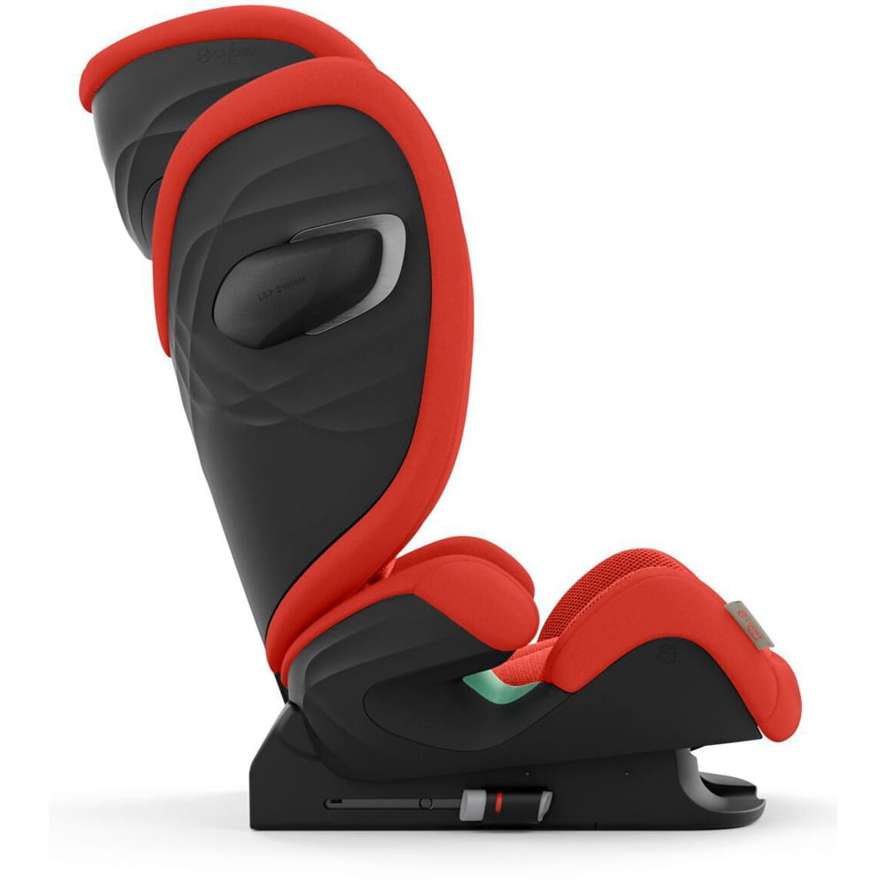 Cybex Solution G i-Fix - fotelik samochodowy przodem do kierunku jazdy (3 - 12lat / 100 - 150cm) • Hibiscus Red Plus