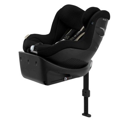 Cybex Sirona Gi i-Size - obrotowy fotelik samochodowy (3mc - 4lat / 61 - 105cm) • Moon Black Plus