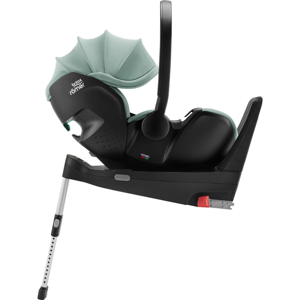 Britax Romer Baby-Safe 5Z2 - rozkładany, obrotowy fotelik samochodowy, nosidełko (0 - 15m / 40 - 85cm) z bazą Flex Base 5Z • Jade Green
