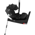 Britax Romer Baby-Safe 5Z2 - rozkładany, obrotowy fotelik samochodowy, nosidełko (0 - 15m / 40 - 85cm) z bazą Flex Base 5Z • Space Black