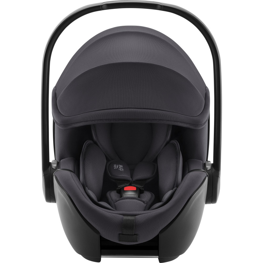 Britax Romer Baby-Safe 5Z2 - rozkładany, obrotowy fotelik samochodowy, nosidełko (0 - 15m / 40 - 85cm) z bazą Flex Base 5Z • Midnight Grey