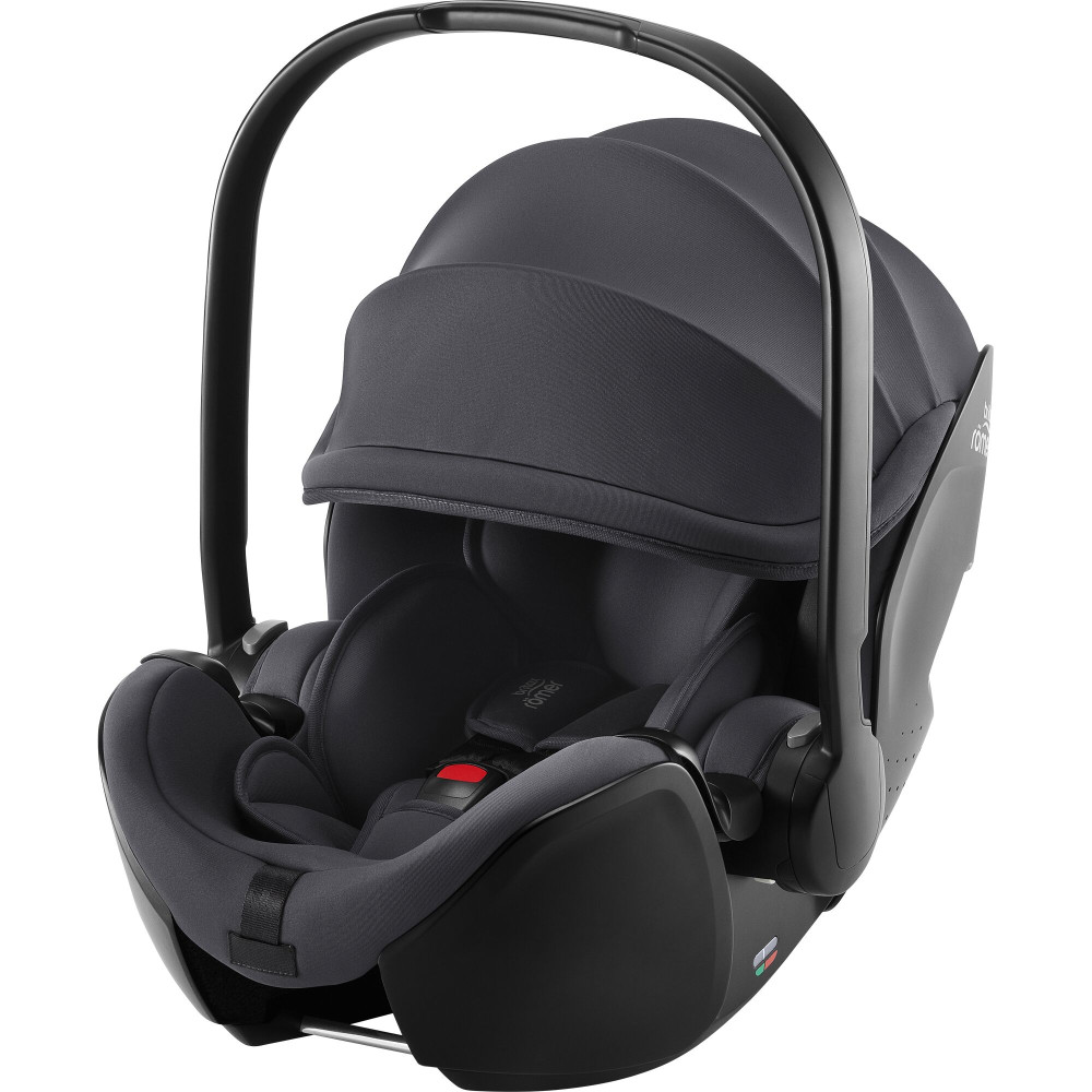 Britax Romer Baby-Safe 5Z2 - rozkładany, obrotowy fotelik samochodowy, nosidełko (0 - 15m / 40 - 85cm) z bazą Flex Base 5Z • Midnight Grey