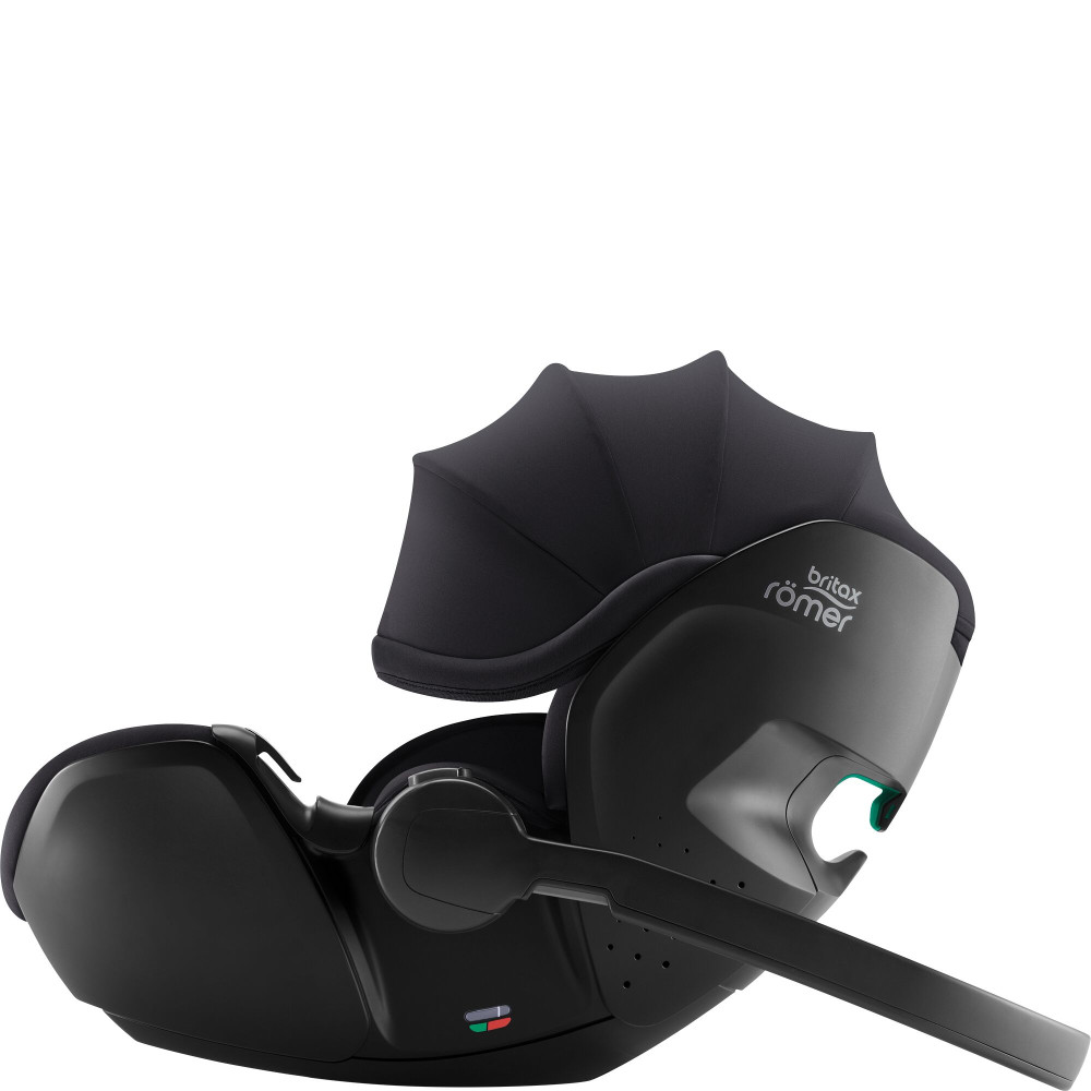 Britax Romer Baby-Safe 5Z2 - rozkładany, obrotowy fotelik samochodowy, nosidełko (0 - 15m / 40 - 85cm) z bazą Flex Base 5Z • Midnight Grey