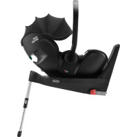 Britax Romer Baby-Safe 5Z2 - rozkładany, obrotowy fotelik samochodowy, nosidełko (0 - 15m / 40 - 85cm) z bazą Flex Base 5Z • Graphite Marble