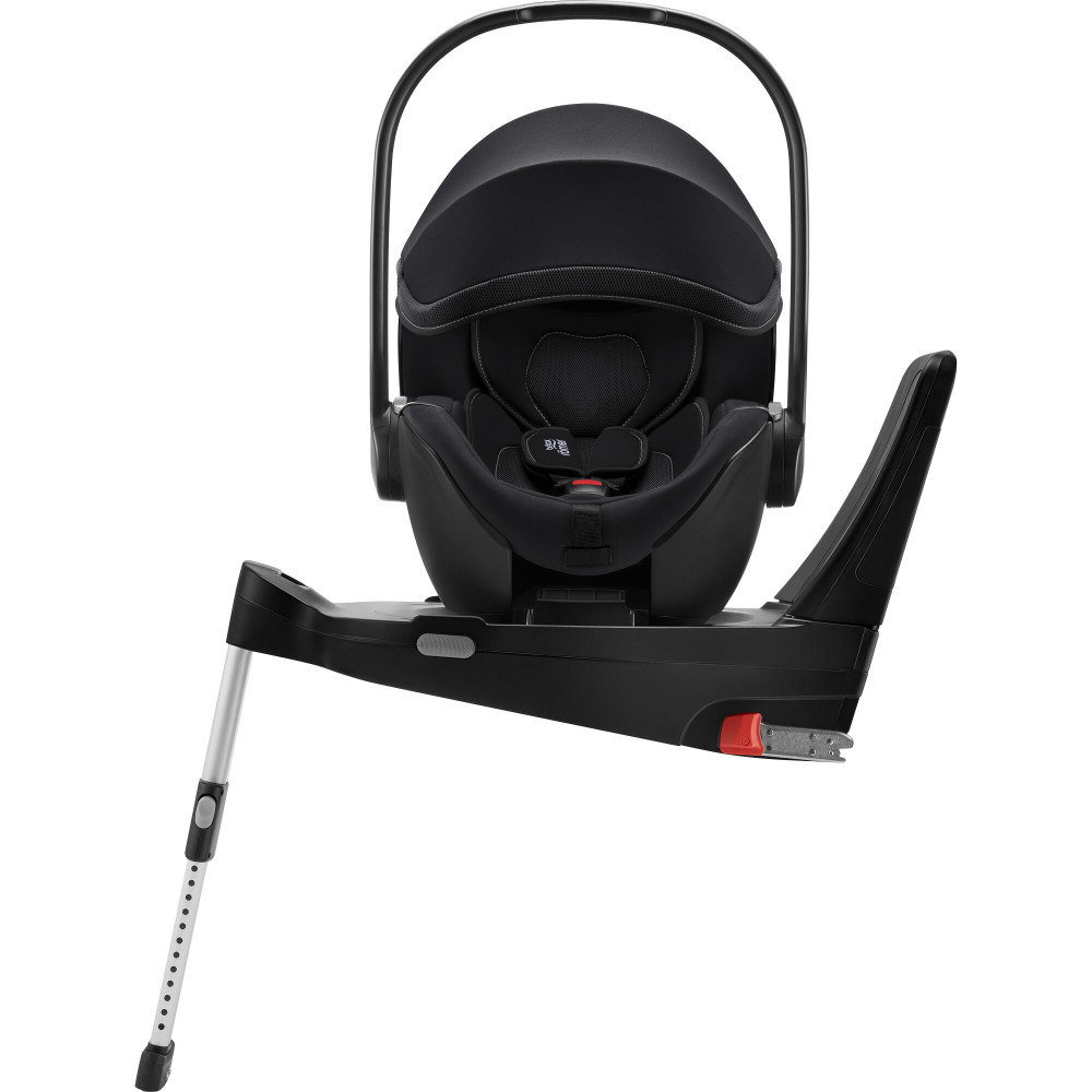 Britax Romer Baby-Safe 5Z2 - rozkładany, obrotowy fotelik samochodowy, nosidełko (0 - 15m / 40 - 85cm) z bazą Flex Base 5Z • Galaxy Black