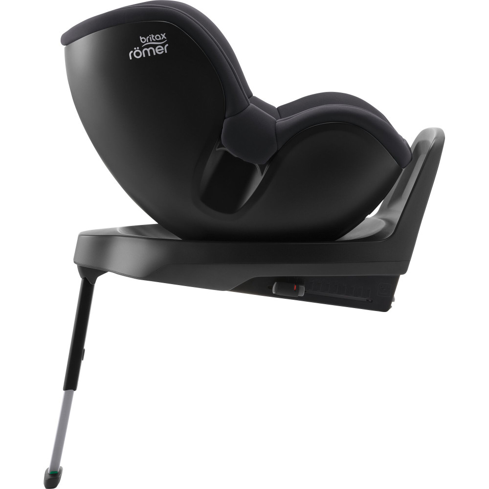 Britax Romer Swingfix M Plus поворотне дитяче автокрісло 180°, тільки проти руху (від 3 місяців - до 4-х років, 61 - 105 см) • Midnight Grey