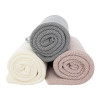 Piapimo - kocyk bambusowy dla noworodka, kolekcja HandyBlanky (80x100 cm) • Różowy