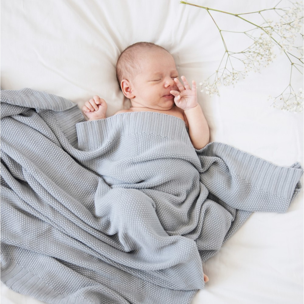 Piapimo дитяча ковдра бамбукова, колекція HandyBlanky (80 x 100 см) • Сірий Piapimo дитяча ковдра бамбукова, колекція HandyBlanky (80 x 100 см) • Сірий