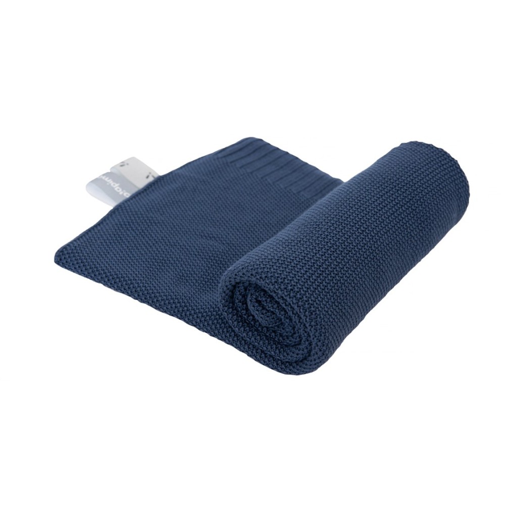 Piapimo дитяча ковдра бамбукова, колекція HandyBlanky (80 x 100 см) • Темно-синій