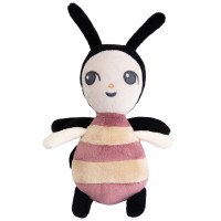 Piapimo - przytulna maskotka pszczółka Piapi, kolekcja CuddlyBee (rozmiar M) • Różowa