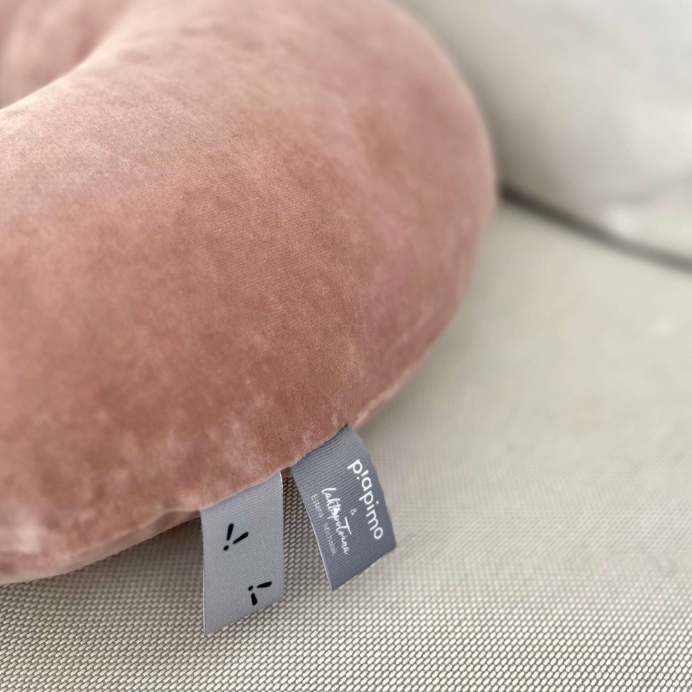 Piapimo подушка для годування з водонепроникною вставкою • Рожевий