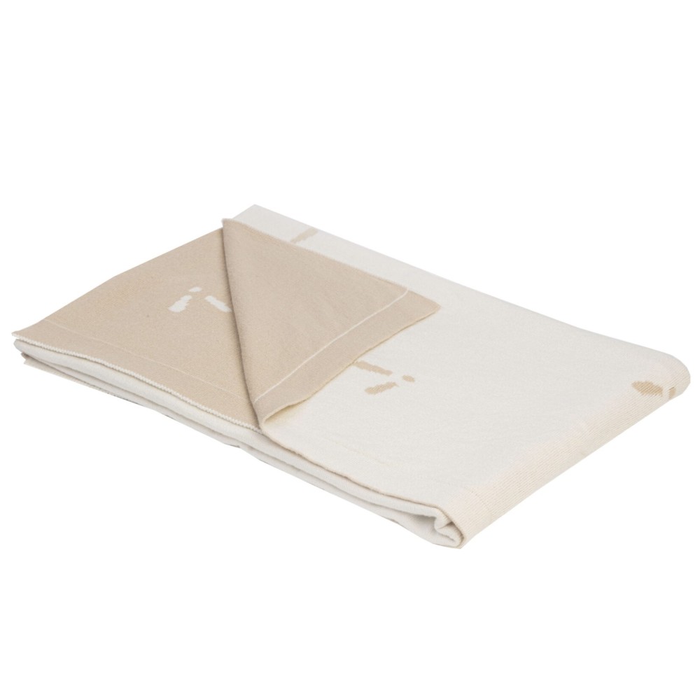 Piapimo бавовняна ковдра для новонародженого (80 x 100 см) • Пісочний