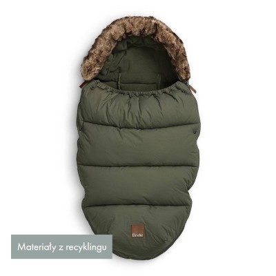 Elodie Details - zimowy śpiworek do wózka • Rebel Green