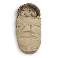 Elodie Details - wełniany śpiworek do wózka • Pure Khaki