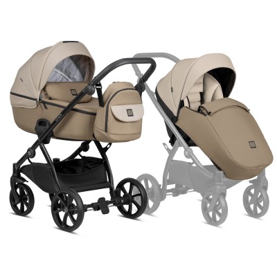 Tutis UNO 5+ - wózek wielofunkcyjny 2w1 • 005 Chateau grey