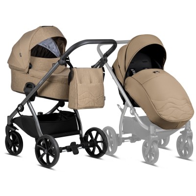 Tutis Leo - wózek wielofunkcyjny 2w1 • 104 Brown