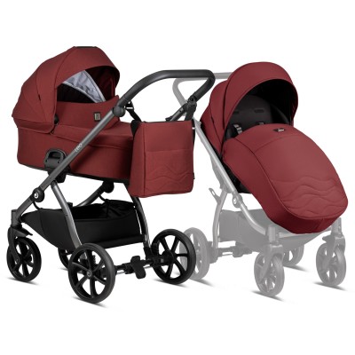 Tutis Leo - wózek wielofunkcyjny 2w1 • 105 Cherry