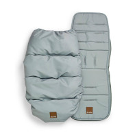 Elodie Details - śpiworek z wkładką do wózka 2w1 • Pebble Green