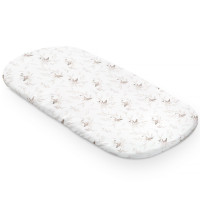 Yosoy - prześcieradło bambusowe do wózka Gooses (75 x 35 cm) • Gąski