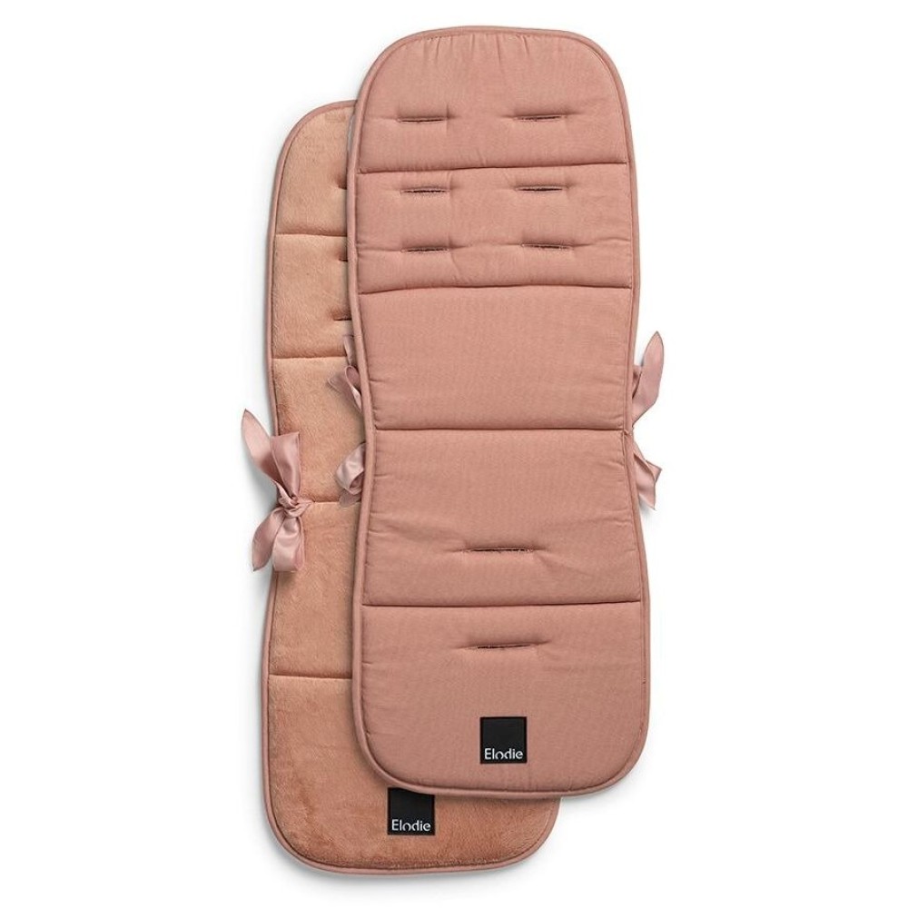 Elodie Details - dwustronna wkładka do wózka Cosy Cushion • Faded Rose