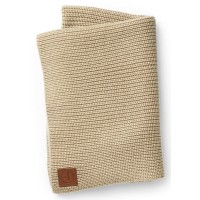 Elodie Details - kocyk wełniany dziecięcy (75 x 100 cm) • Pure Khaki