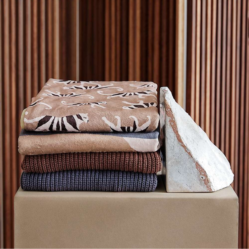 Elodie Details - дитяча вовняна ковдра (75 x 100 см) • Chocolate