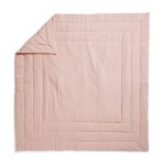 Elodie Details - kocyk bawełniany dziecięcy Quilted Blanket (100 x 100 cm) • Blushing Pink