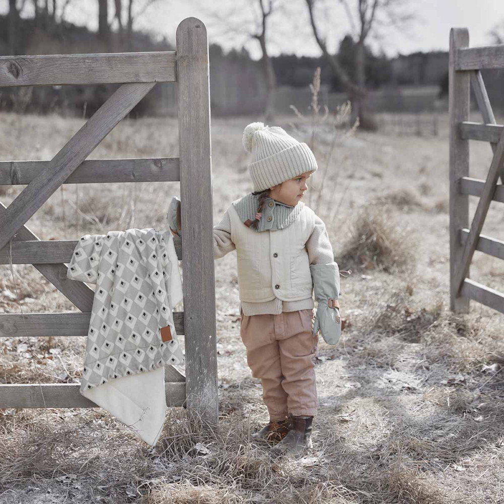 Elodie Details - дитячий флісовий  плед Pearl Velvet (75 x 100 см) • Pioneer Spirit