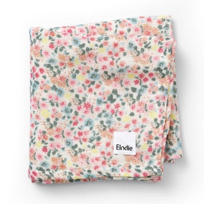 Elodie Details - бамбукова ковдра для новонародженого (80 x 80 см) • Floating Flowers