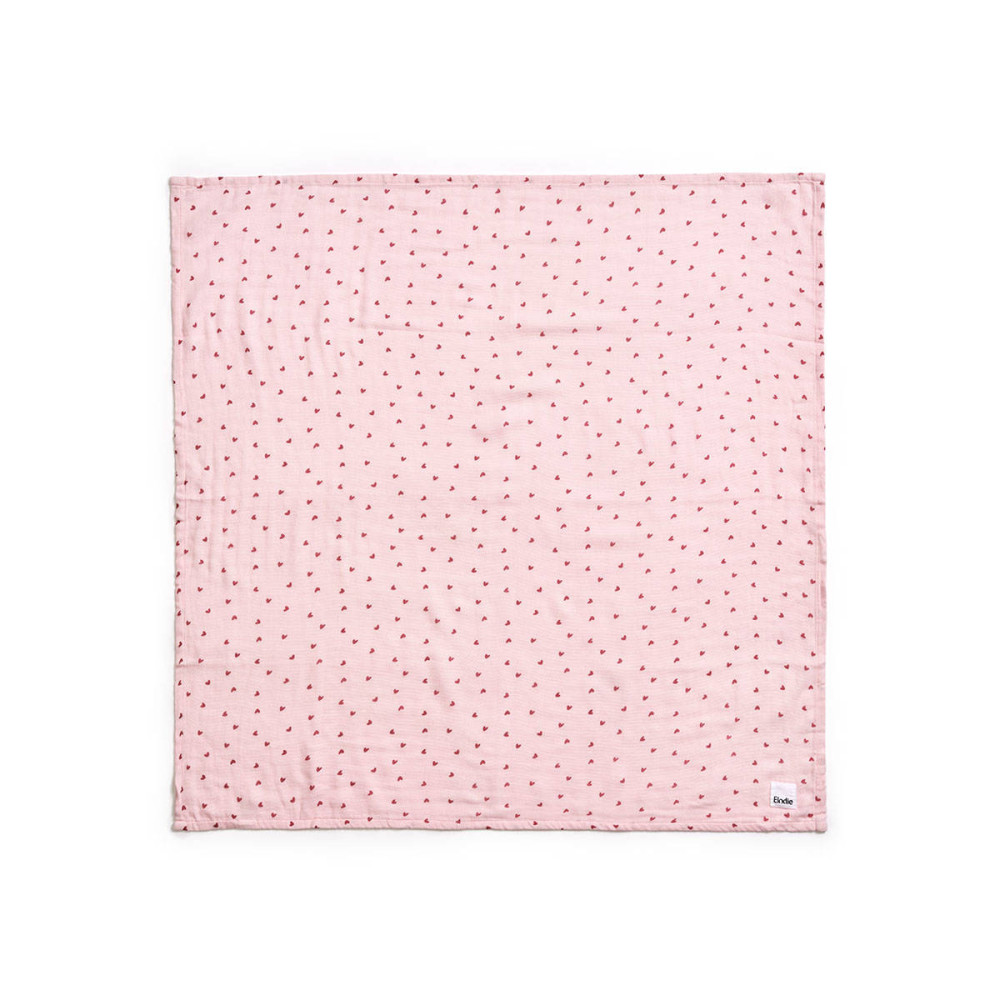 Elodie Details - бамбукова ковдра для новонародженого (80 x 80 см) • Sweethearts
